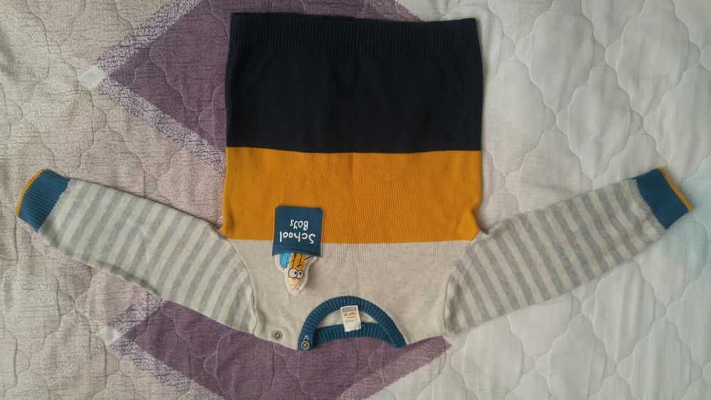 Джемпер реглан гольф светр новий 86-92