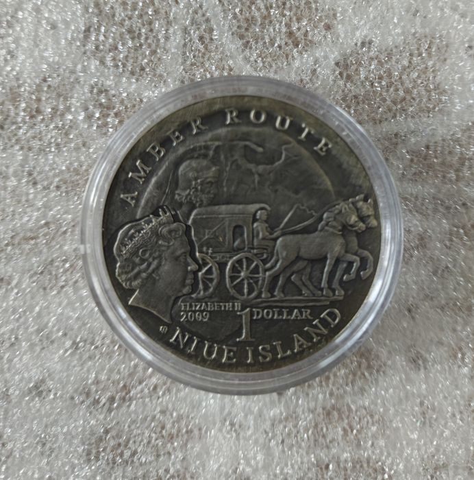 Niue. 1 dolar 2009, Szlak Bursztynowy Wrocław