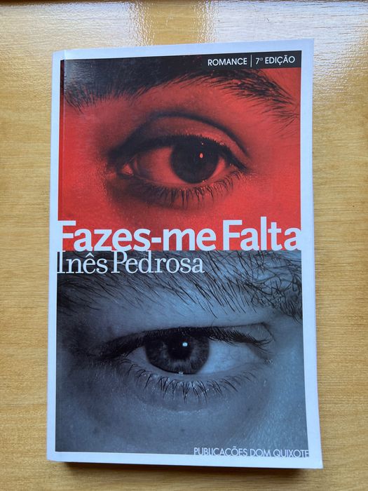 Livro de Inês Pedrosa “Fazes-me falta”