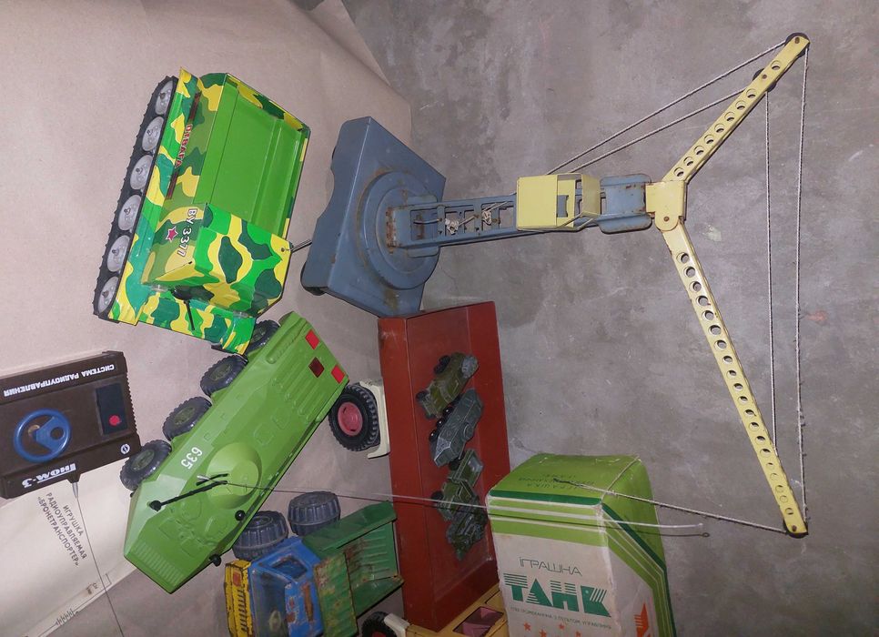Игрушки машины (машинки) периода СССР.