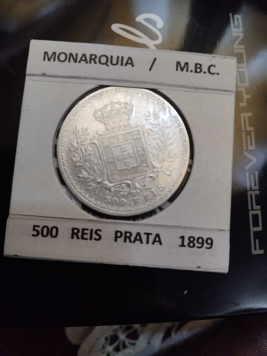 Lote moedas monarquia