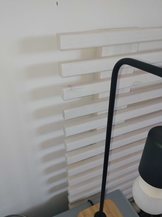 Cabeceira para cama de casal ou duas de solteiro em madeira Conforama Ibiza