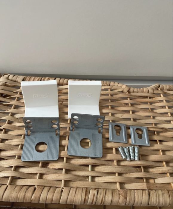 Suportes de fixação estante kalax ikea