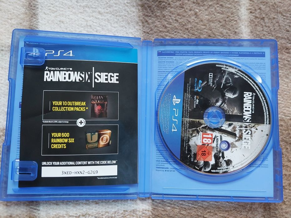 Rainbow six siege advanced edition ps4