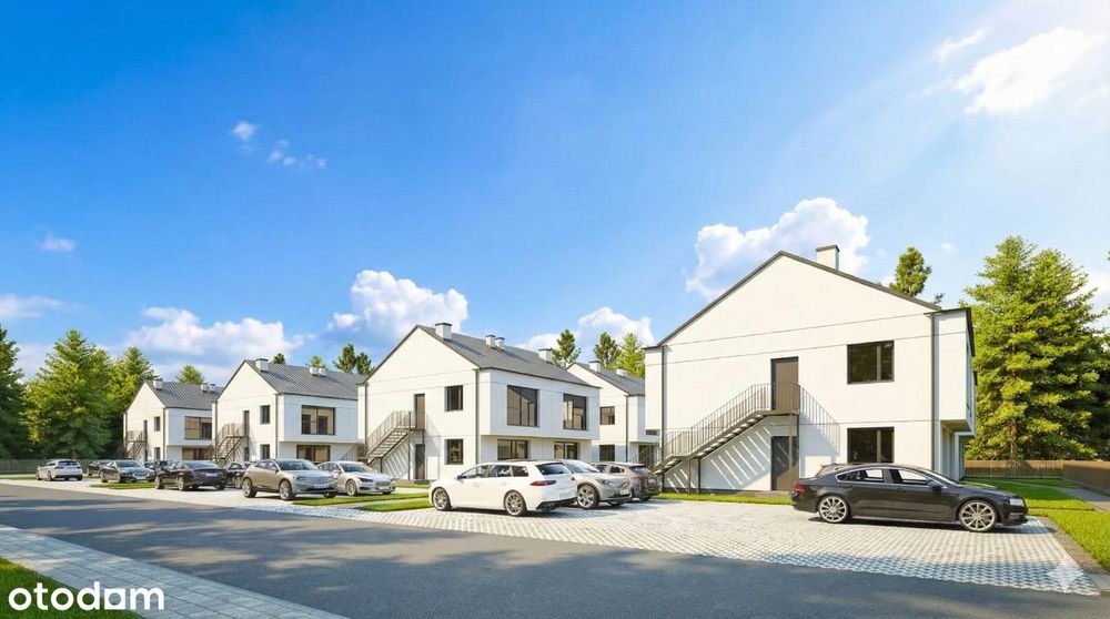 Dwupoziomowy segment 80m² | Ogród | Pompa ciepła | PV | 0% czynszu RKM