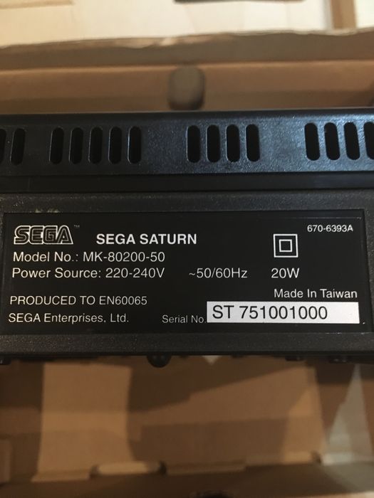 Sega Saturn lote