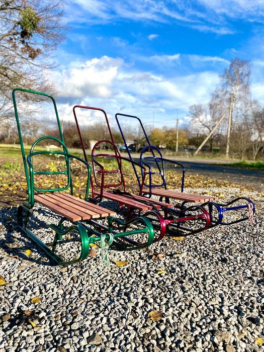 Тюбинг акция,санки,снегокат дитячі металеві