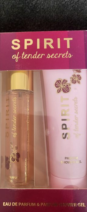 Zestaw upominkowy Spirit of Tender Secrets EdP 30 ml + DG 75 ml