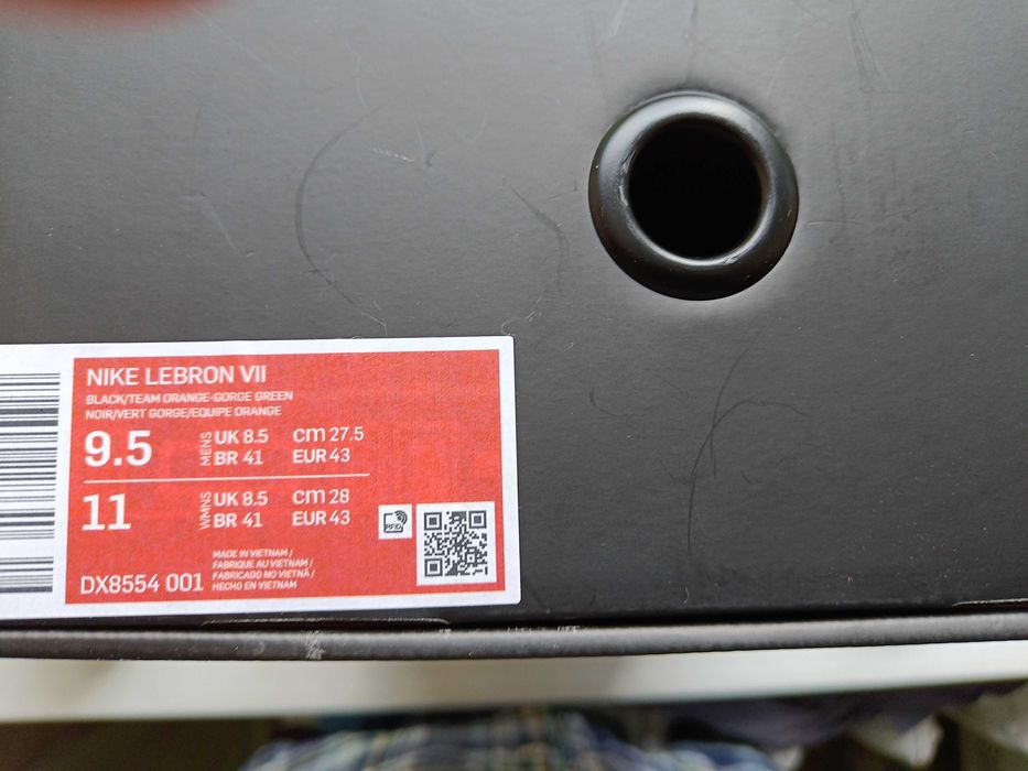 Баскетбольні кросівки Nike LeBron 7 оригінал dx8554 001