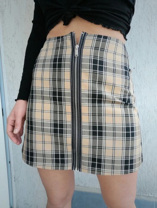 Stradivarius spódnica mini spódnica trapezowa S