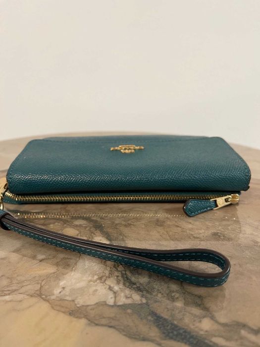 Coach F73793 Foldover Wristlet – IM/Viridian (Możliwy odbiór osobisty)