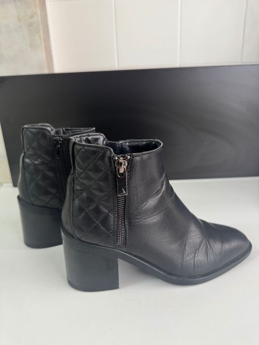 Botas em pele, pretas, 36, ALDO