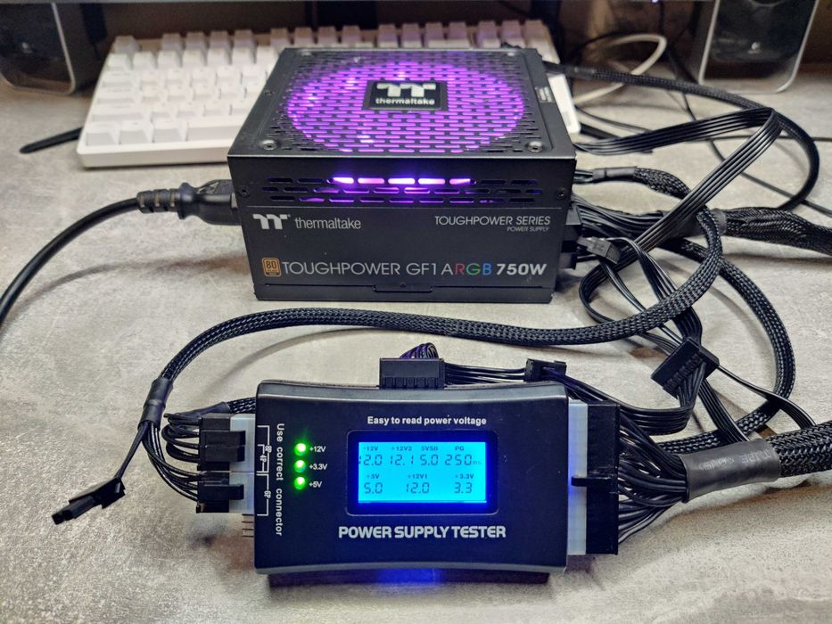 Thermaltake GF1 ARGB 750W Gold | Тихий, модульний