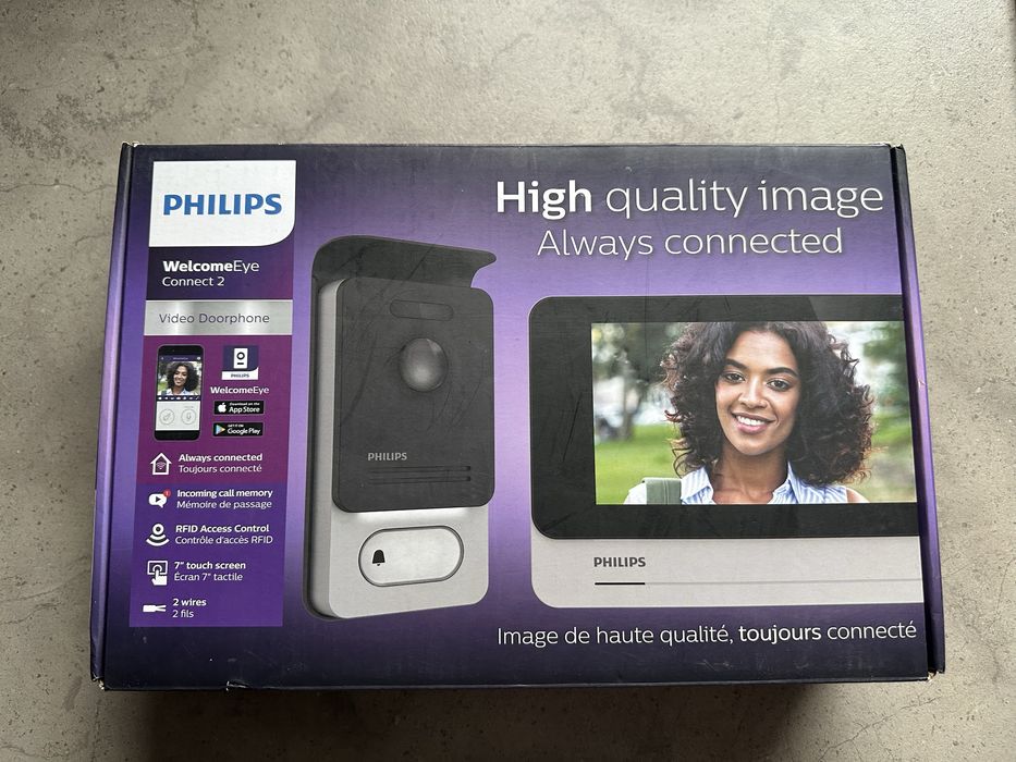Wideodomofon Philips WelcomeEye connect II z aplikacją