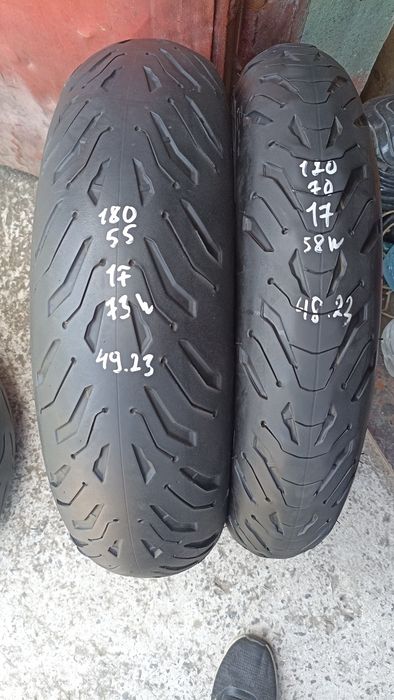 Michelin road 5 6 120 140 150 160 180 190 200 17 мотошина резина скати покришки гума склад 2024