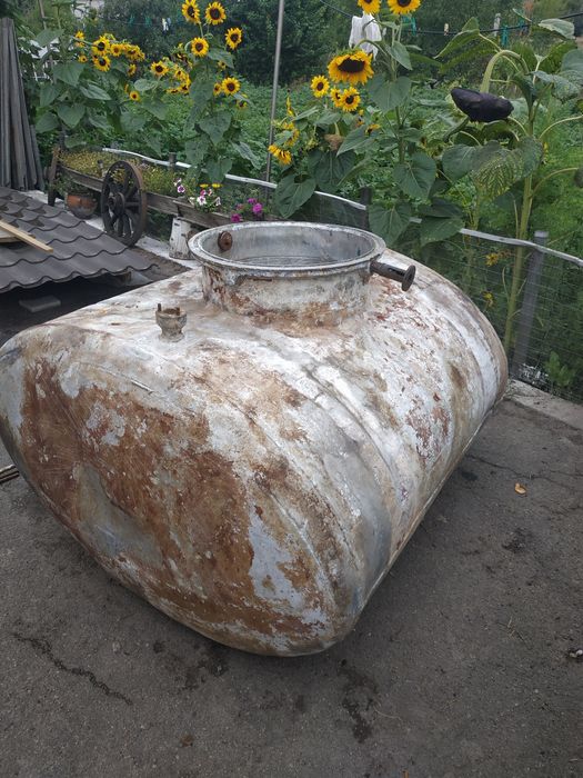 Продам бочку алюмінієву