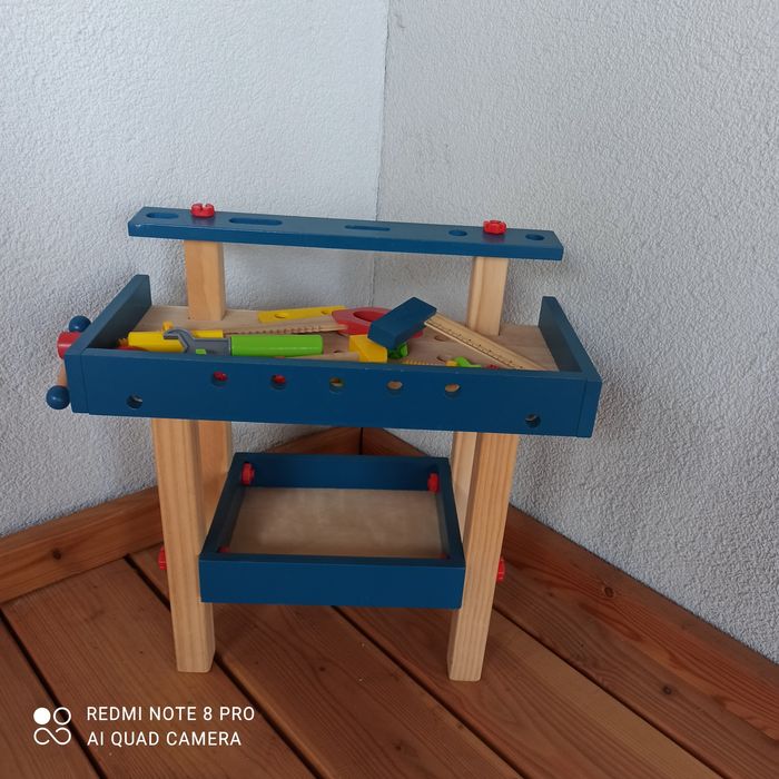 Drewniany warsztat Lidl Pszczyna •