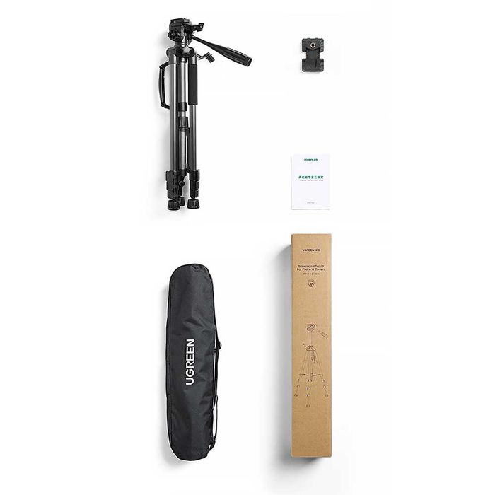 Штатив для камери високий трипод тренога для айфона UGREEN 175 см