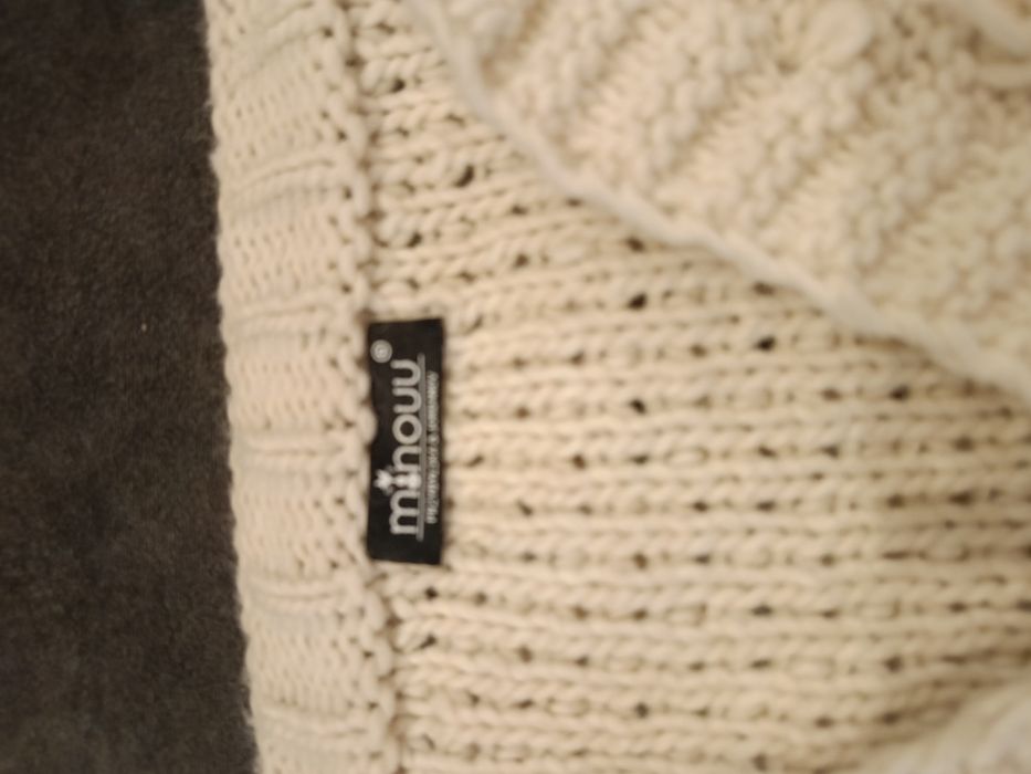 Kardigan w kolorze jasnego beżu rozmiar uniwersalny