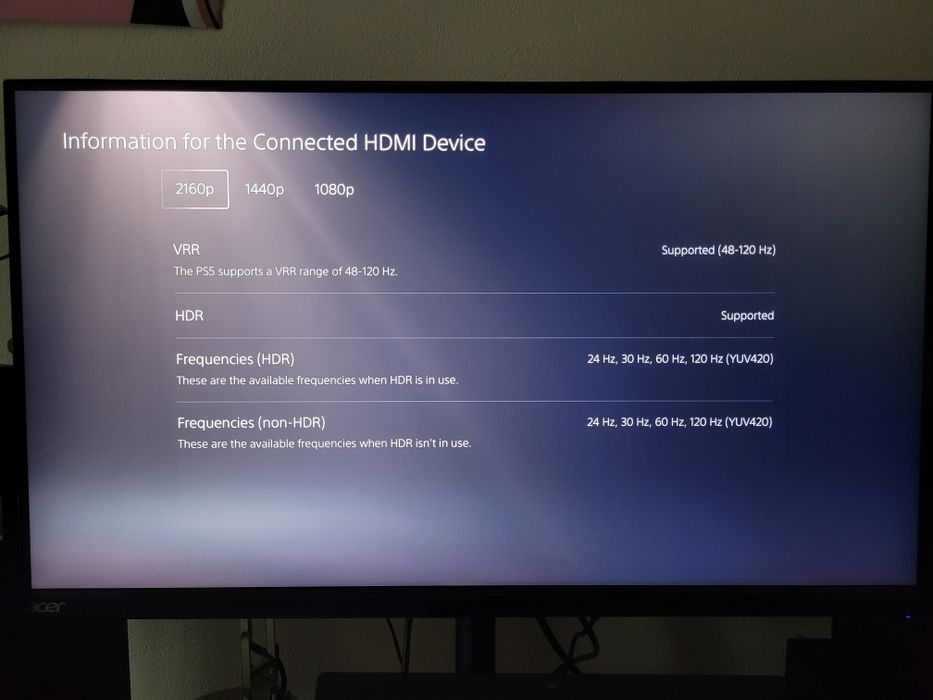 Acer Nitro XV282K KV 28" cali 4K IPS 144Hz HDR VRR HDMI 2.1