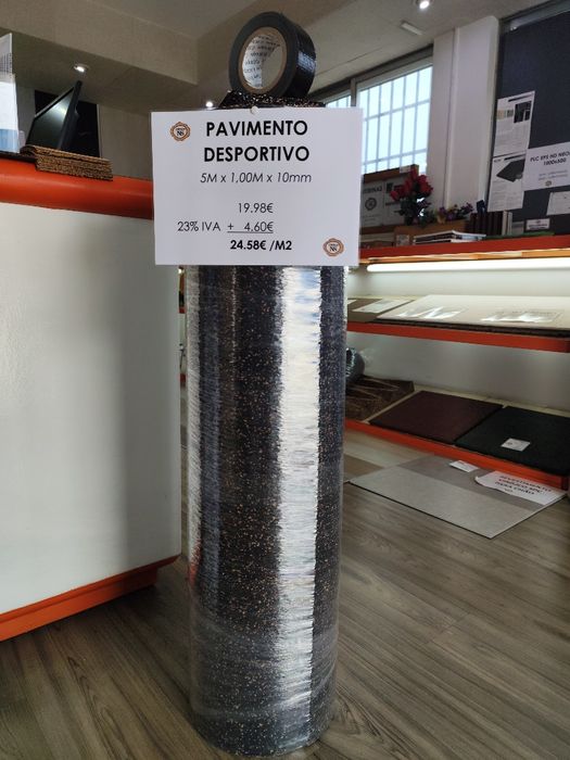 Piso Desportivo Rubber Cork® (ENVIO GRÁTIS)