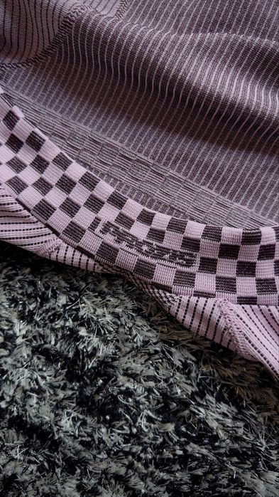 Prozis Top Ciclismo Cropped Zip | Rosa Xadrez | Novo
