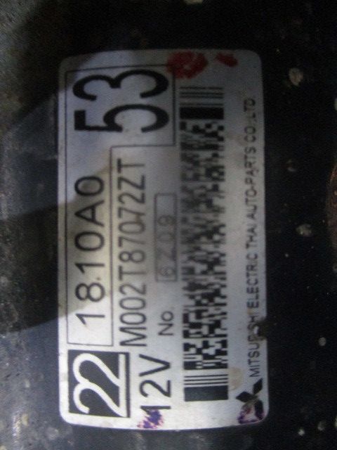 Motor de arranque MITSUBISHI L 200 / Triton Pick Up (KA_T, KB_T)