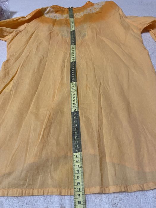 Накидка парео рубашкою на море льон розмір М