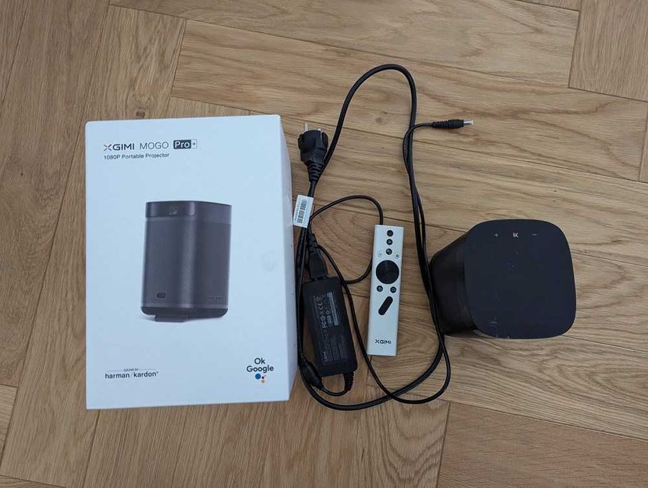 XGIMI MoGo Pro+, projektor LED Full HD 1080p, w stanie bardzo dobrym
