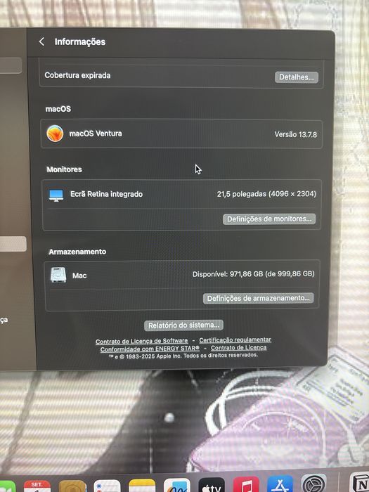 iMac 2017 com 1TB