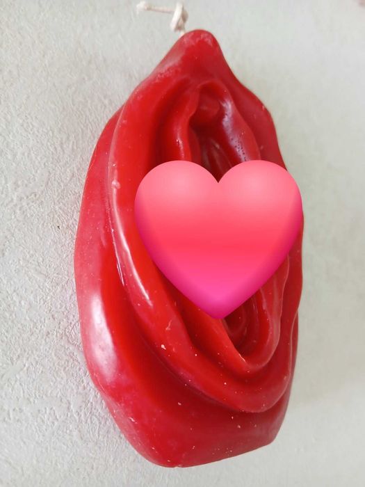 Свеча,мыло женская интимная зона—оригинальный подарок, декор, арт