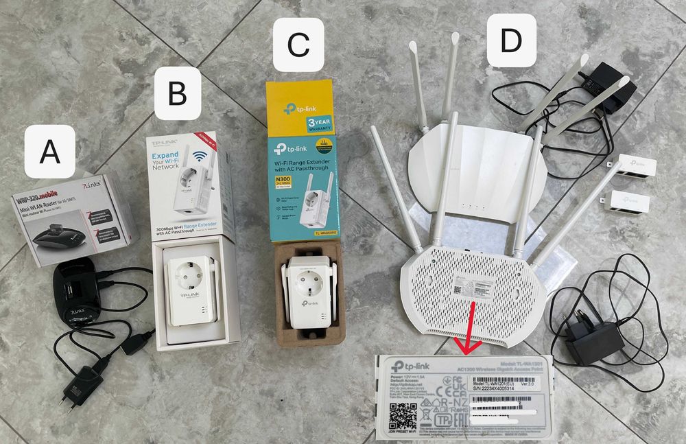 Rede (Routers, Extensores, Access Point) & 3 in 1 Wireless Charger