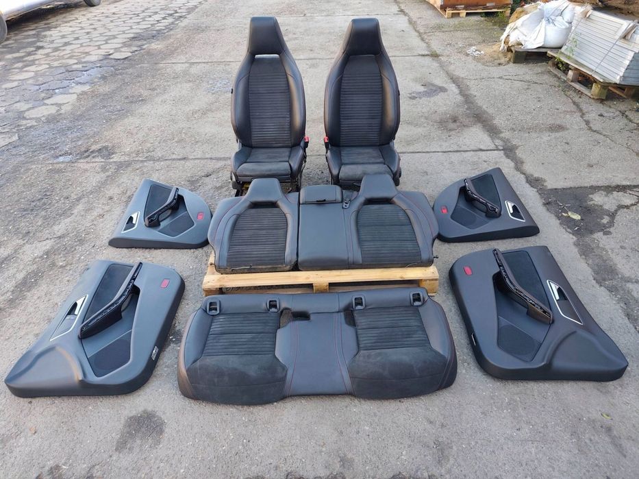 MERCEDES W117 FOTELE KANAPA AMG KOMPLET UK