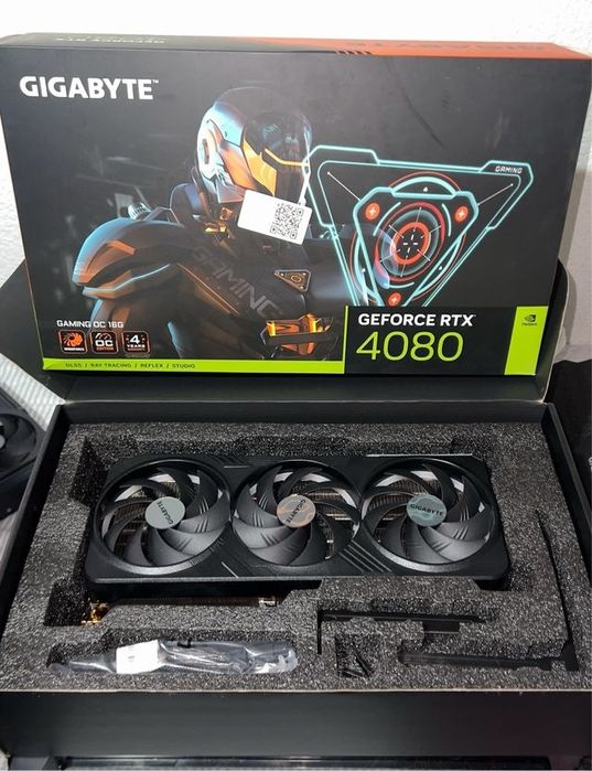 Placa Gráfica Nvidia RTX Gigabyte Gaming OC 16GB ainda com garantia!
