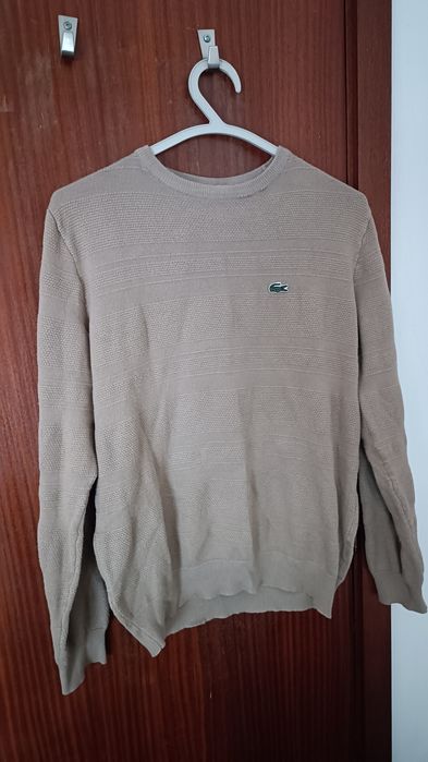 Pullover de gola redonda Lacoste