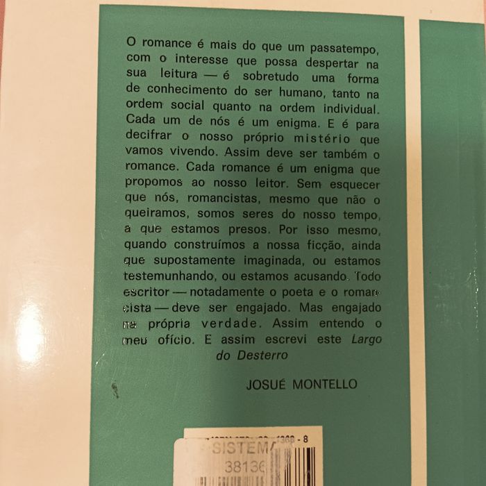 Largo do desterro Josué Montello