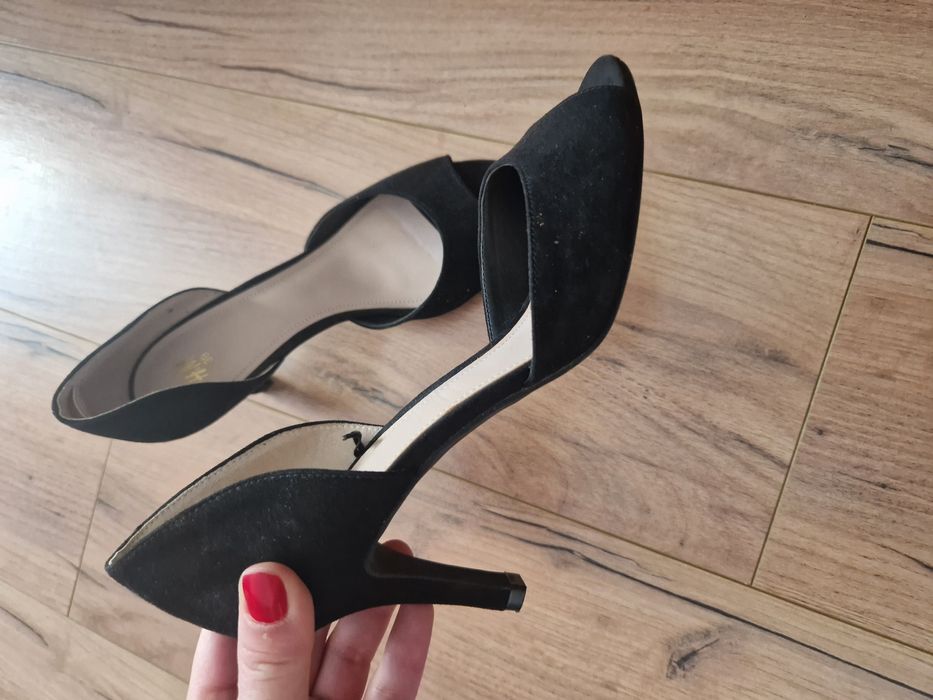 Szpilki czarne damskie