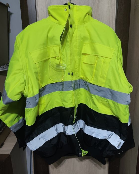 Zimowa kurtka robocza Odblaskowa