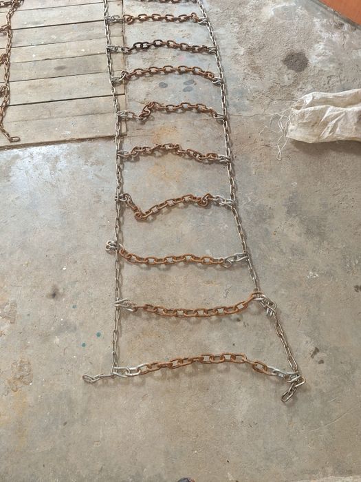 Łańcuchy 4x4 koparko ładowarka, traktor, ciągnik