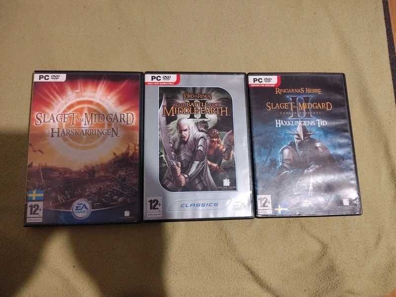 Bitwa o Śródziemie 1+2+Dodatek Gry PC
