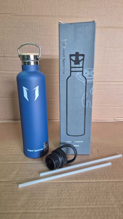 SUPER SPARROW BUTELKA termiczna 1L grnatowa
