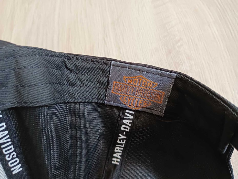 Бейсболка спэпбэк Harley Davidson кепка с прямым козырьком.