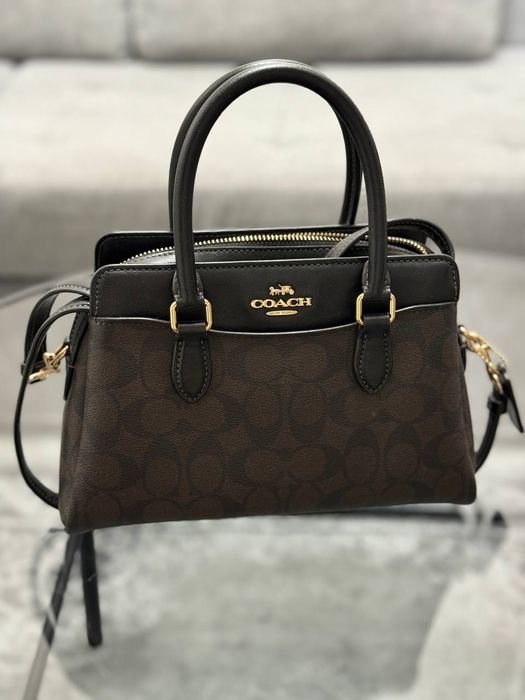 Шкiряна сумка coach дуже красива