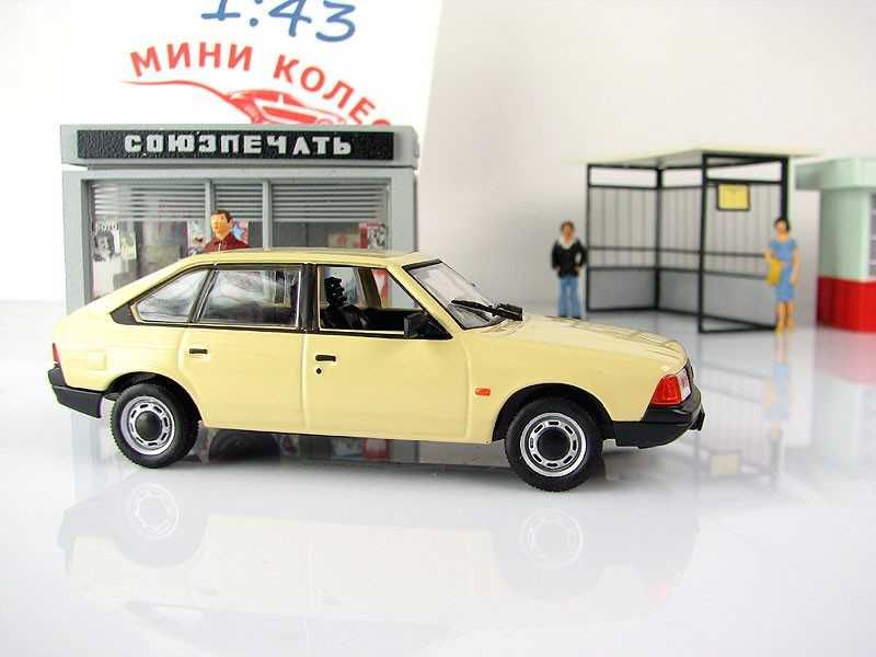 Москвич 2141 - модель-игрушка от DeAgostini серия "Автолегенды СССР"