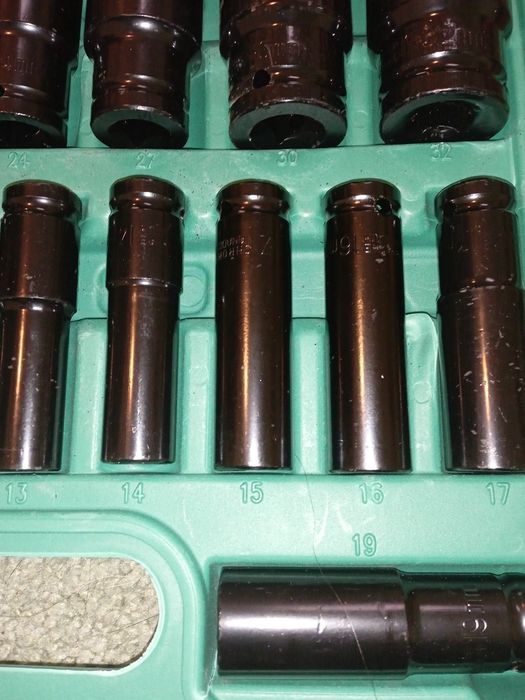 Набор удлиненных ударных головок 20 шт