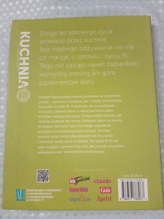 Książka kuchnia fit