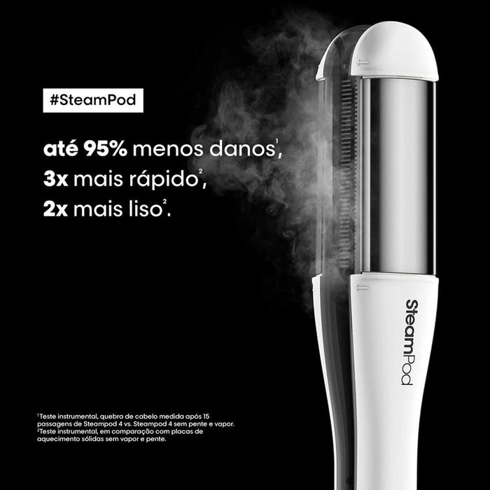 Alisador Profissional Steampod 4.0 Rowenta/L'Oréal LP7400