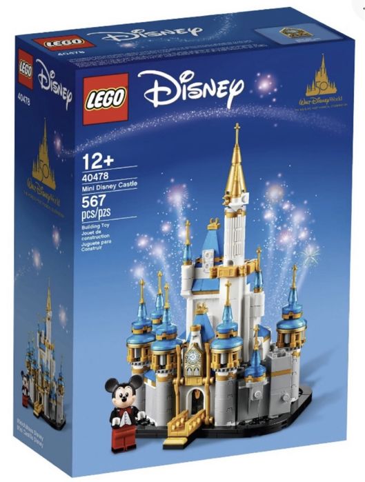 LEGO Disney # 40478 Miniaturowy zamek Disneya NOWE! 12+