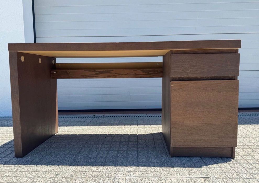Secretária IKEA MALM castanha