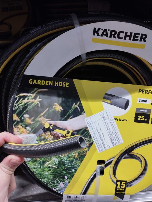 Karcher 2.645-320.0 шланг для поливу Performance Plus 5/8" 25м -20+60